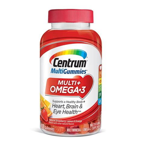 centrum omega 3 multigummies